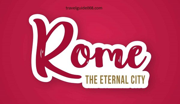 Rome Travel Guide Map