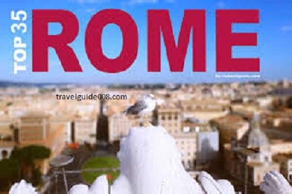 Rome Travel Guide Map